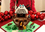 Noah’s Arc-themed gingerbread house
