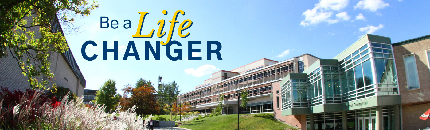 Be a Life Changer - image of campus in Alfred
